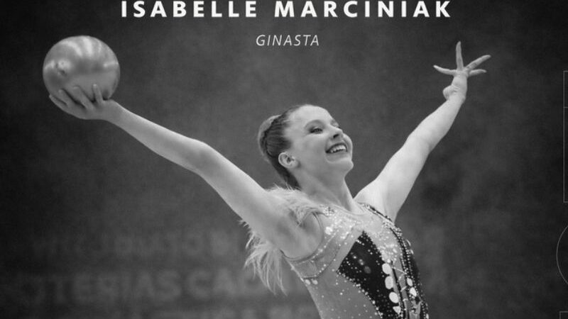 Morre aos 18 anos a ginasta paranaense Isabelle Marciniak
