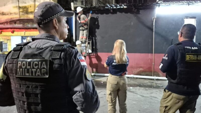 Operação fecha adega e apreende dezenas de veículos na zona leste de Manaus