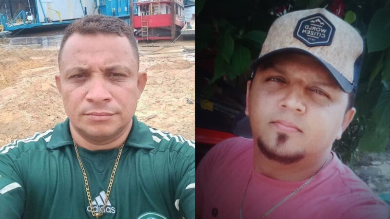 PC-AM divulga imagens de dois homens desaparecidos em Manaus