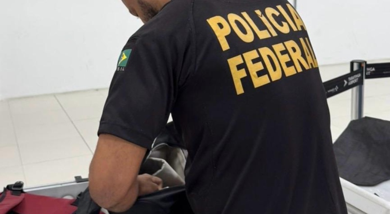 PF prende passageiros com mais de 7kg de cocaína no Aeroporto Internacional de Tabatinga