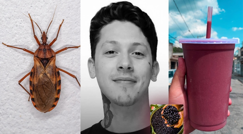 Jovem morre após tomar açaí contaminado com fezes de ‘Barbeiro’