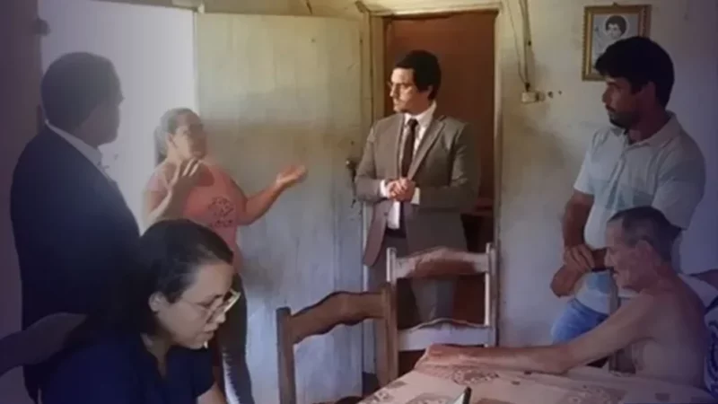 Justiça itinerante: juiz realiza audiência em terreiro de comunidade rural na Bahia