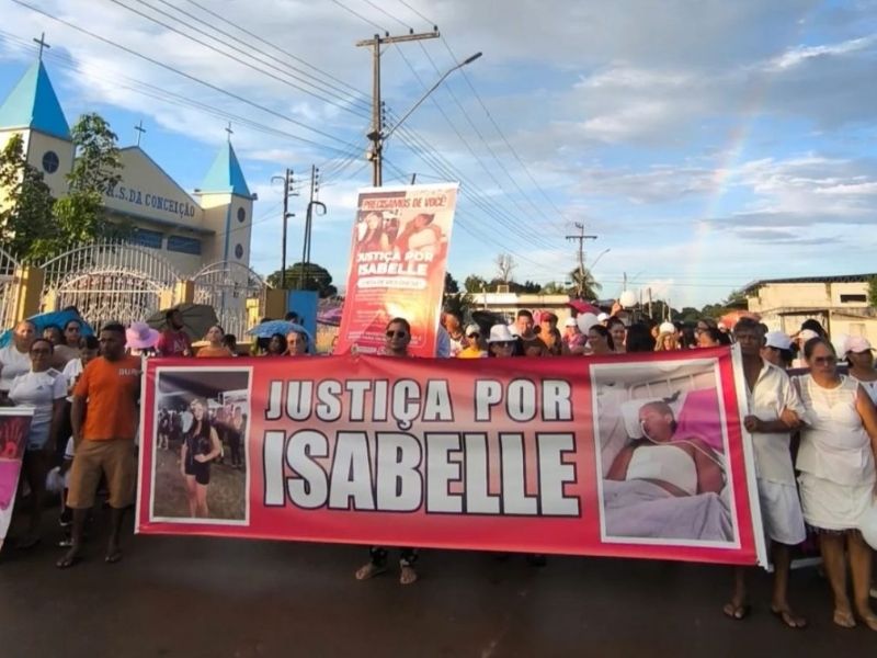 Moradores pedem Justiça por adolescente em coma após ser violentada no interior do Amazonas