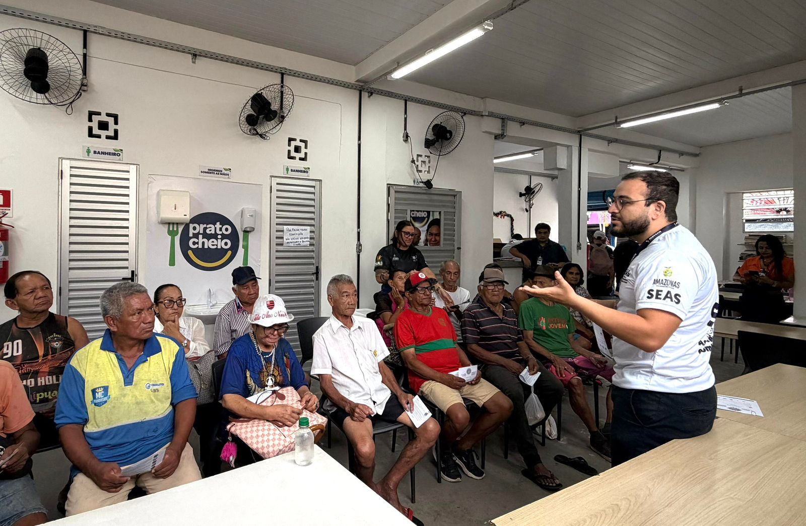 Prato Cheio promove palestras sobre alimentação e saúde mental em unidades do Amazonas ao longo de janeiro