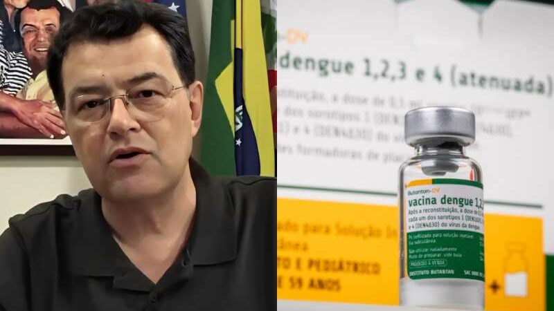 Senador Eduardo Braga celebra imunização de profissionais de saúde contra a dengue