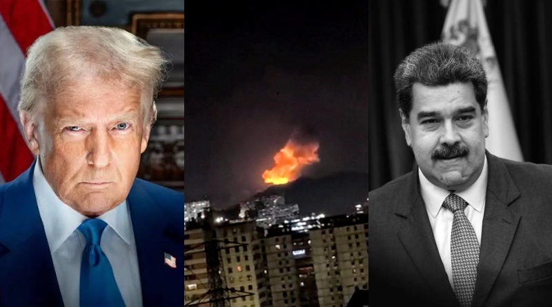 Trump confirma ataque dos EUA à Venezuela e diz que Maduro foi capturado
