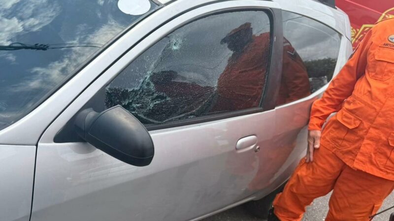 Bombeiros resgatam criança autista que estava presa dentro de carro em Manaus