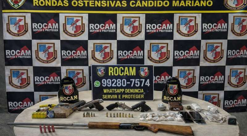 Dois bandidos morrem e três são presos durante confronto com a polícia em Rio Preto da Eva