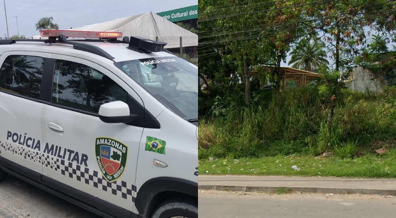 Homem é encontrado morto com corte no pescoço em área de mata no Japiim