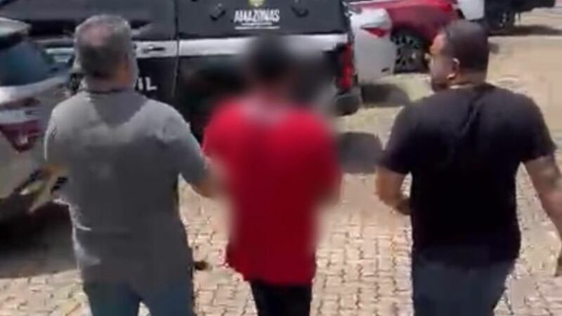 Homem é preso em Manaus por perseguir ex-namorada e descumprir medida protetiva