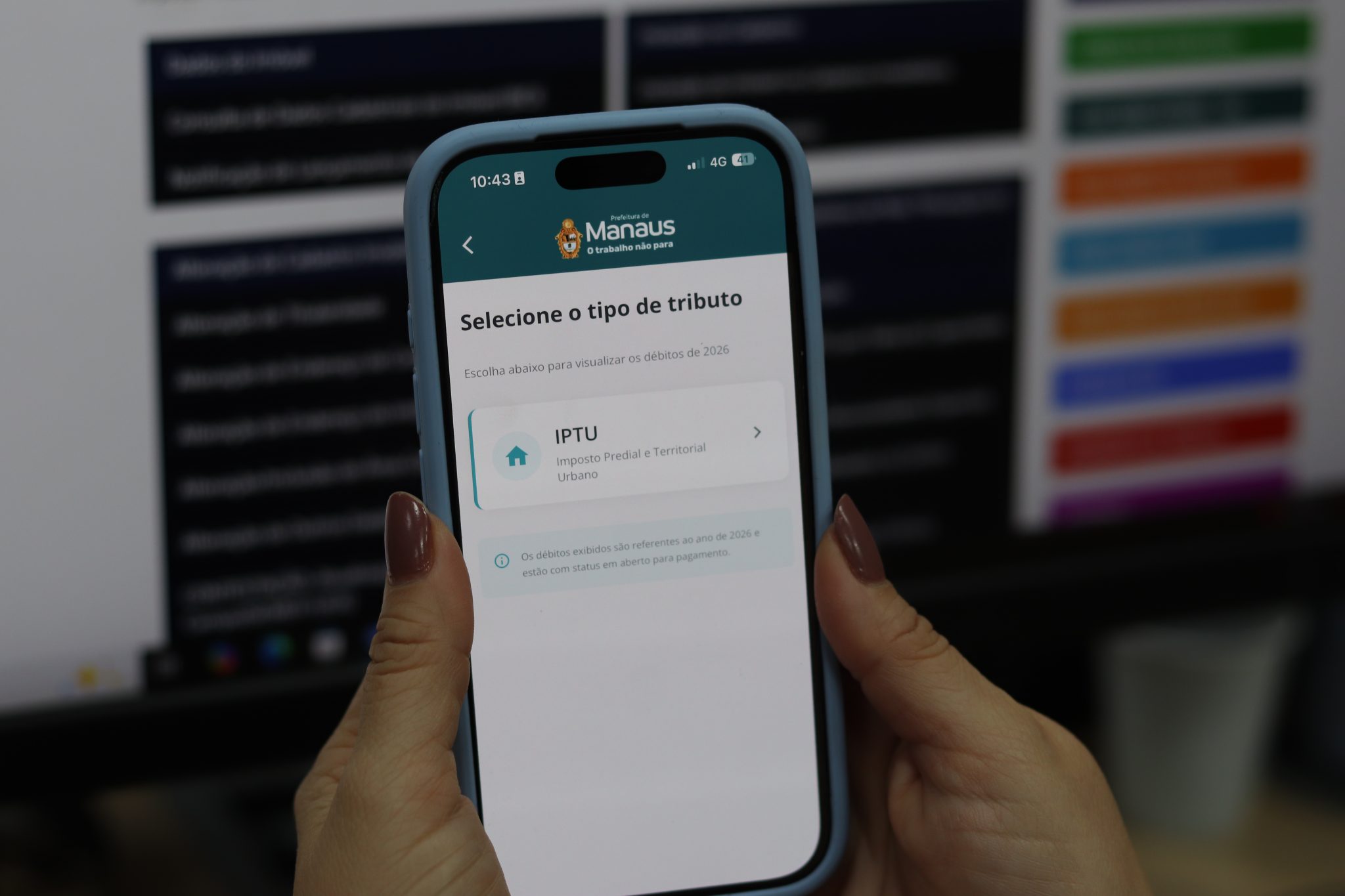 Manaus: desconto de 11% no IPTU 2026 termina nesta sexta