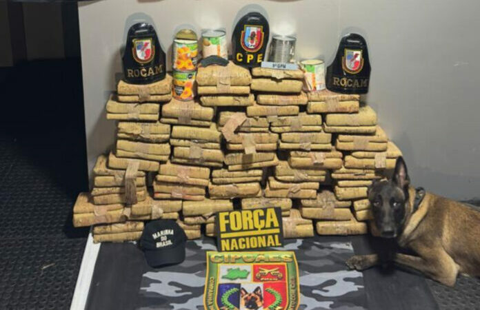 Operação no Rio Solimões resulta na apreensão de mais de 70 quilos de drogas