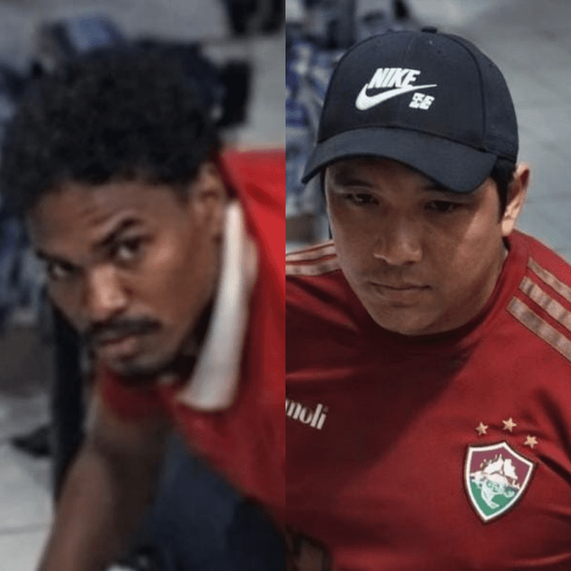 PC-AM divulga imagens de dupla procurada por roubo a loja de cosméticos no bairro São José Operário