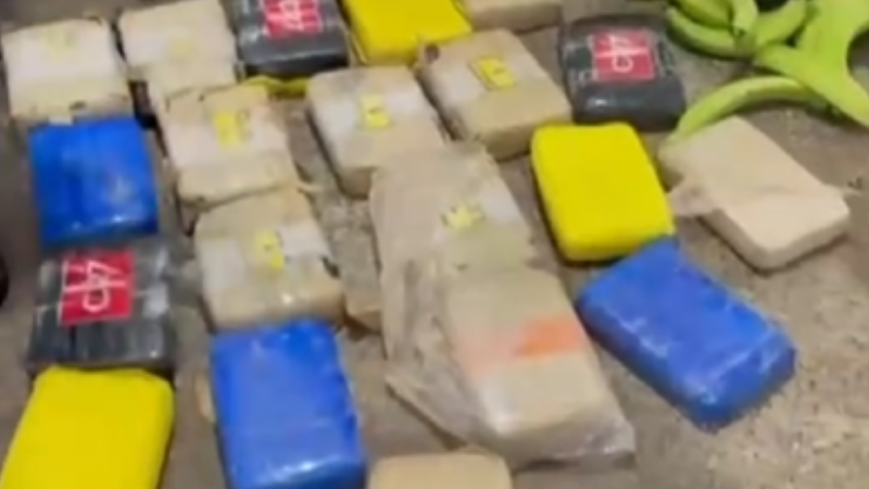 Polícia apreende 22 quilos de drogas camufladas em caixa de bananas no porto de Coari