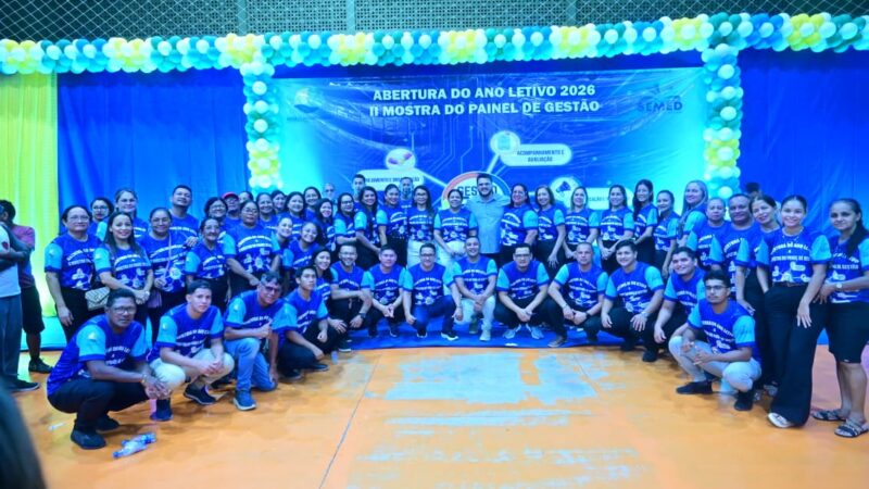 Abertura do Ano Letivo e II Mostra do Painel de Gestão