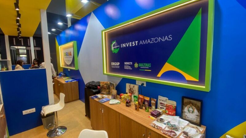 Amazonas expõe bioeconomia em feira internacional na Índia e entra para vitrine virtual da ApexBrasil