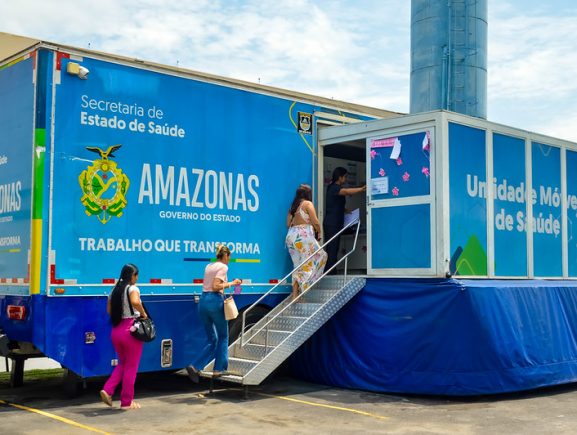 Carreta da Saúde do Governo do Estado oferece exames de imagem no bairro Japiim até  quinta-feira