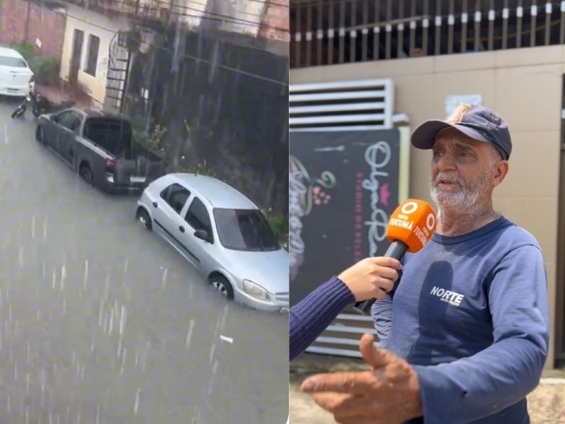 Chuva intensa expõe falta de saneamento e causa prejuízos a moradores em Manaus