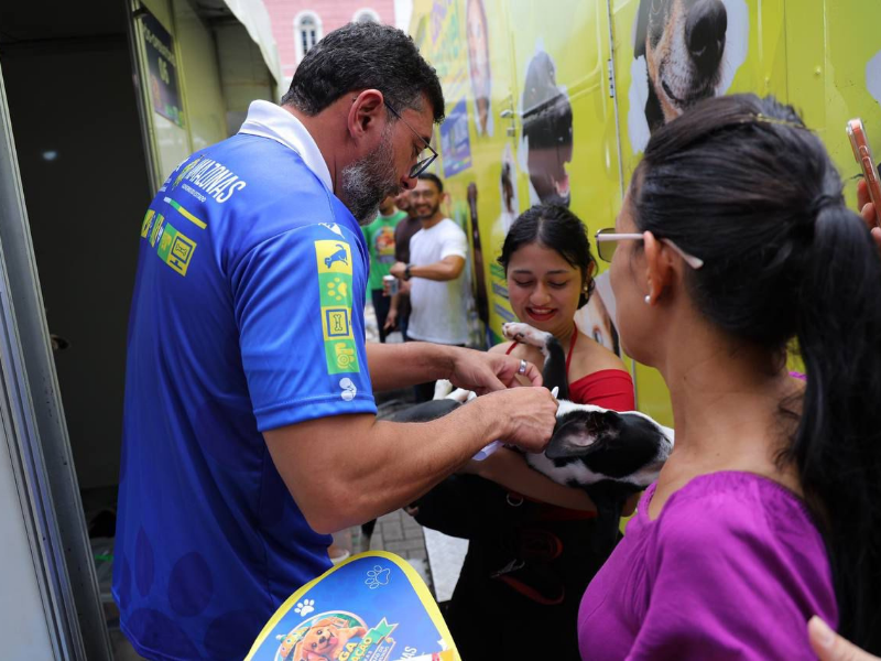 Governador ressalta impacto do maior mutirão de castração do AM; ação realizou mais de 2 mil atendimentos