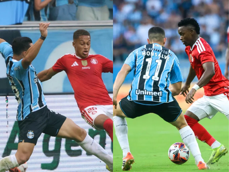 Grêmio vence o Inter e abre larga vantagem na final do Campeonato Gaúcho
