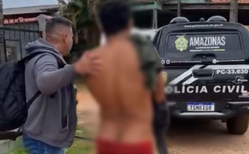 Homem é preso após tentar matar companheira que anunciou separação no AM