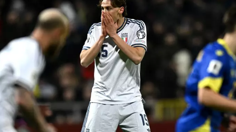 Itália perde nos pênaltis e fica fora da Copa do Mundo de 2026