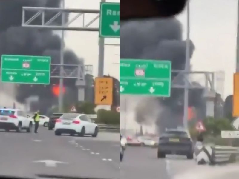 Mísseis atingem áreas urbanas em Israel após ofensiva lançada pelo Irã