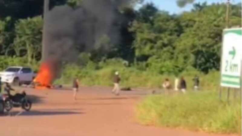 Motociclista morre após colisão seguida de incêndio na AM-070