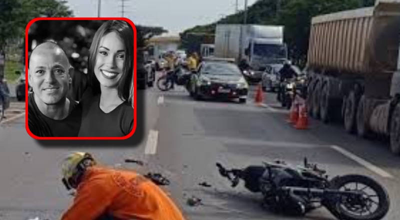 PM morre após reconhecer o corpo da filha em acidente fatal de moto