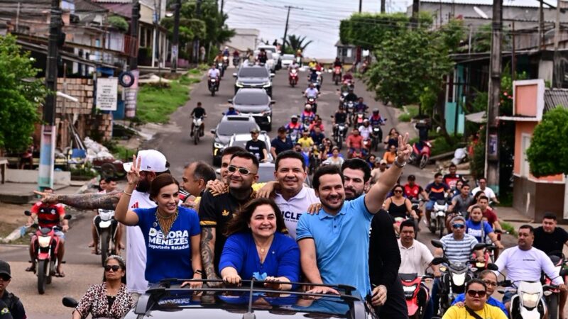 Professora Maria do Carmo mostra força política em Maués: ‘vamos libertar o Amazonas do atraso’