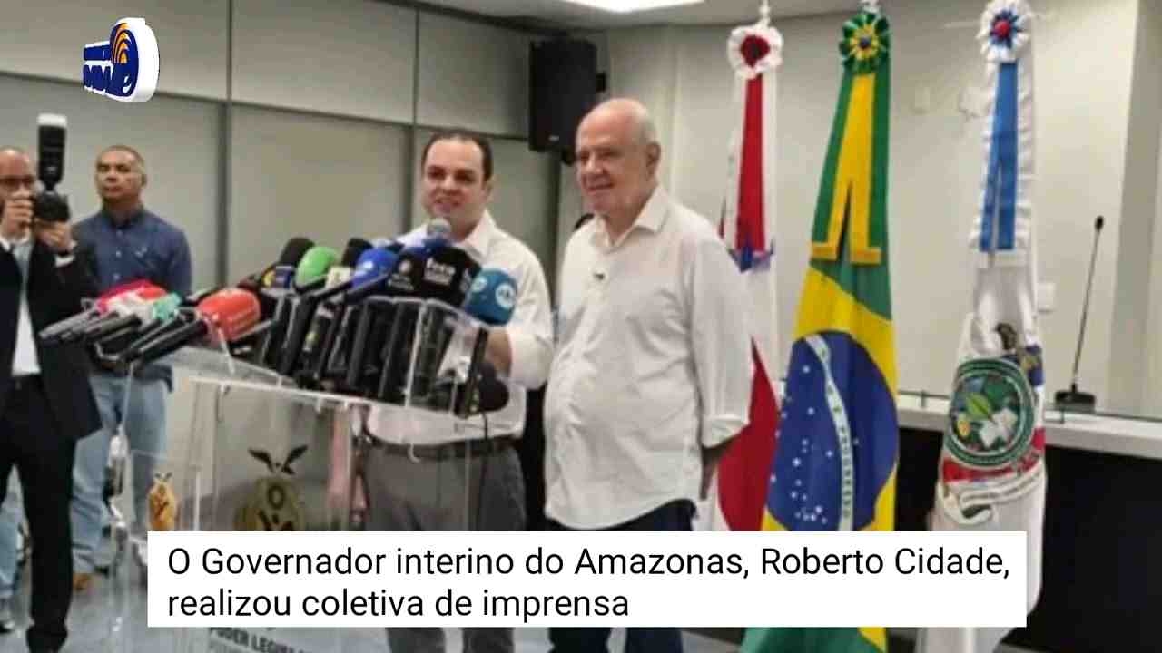 Coletiva com o Governador Interino