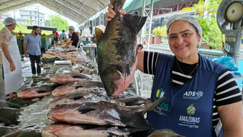 Feirão movimenta 37 toneladas de pescado em três dias