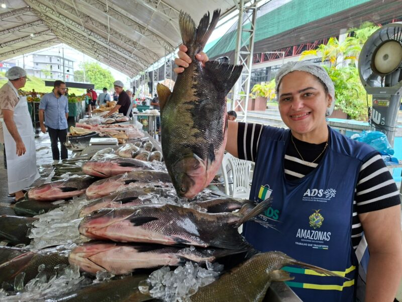 Feirão movimenta 37 toneladas de pescado em três dias