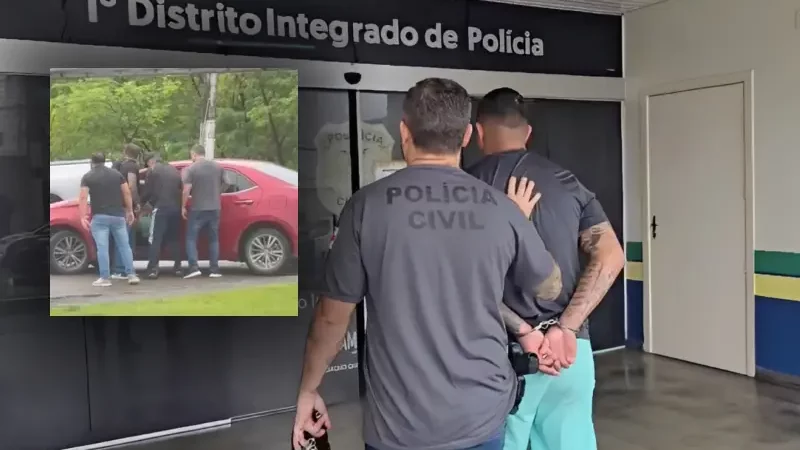 Homem preso em via pública é apontado como um dos assaltantes mais procurados do Amazonas