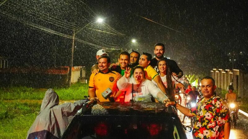 POLÍTICA: Emoção toma conta da caravana da Professora Maria do Carmo em Guajará