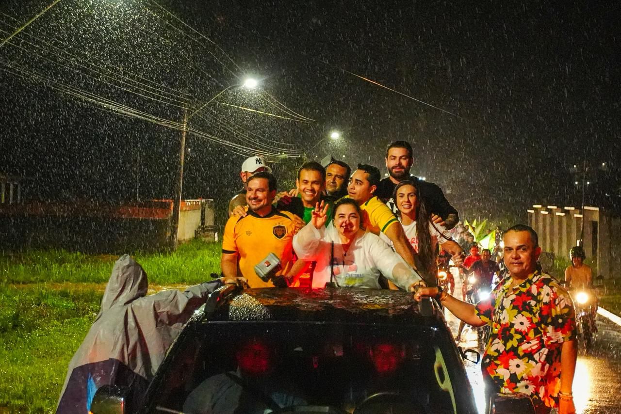 POLÍTICA: Emoção toma conta da caravana da Professora Maria do Carmo em Guajará