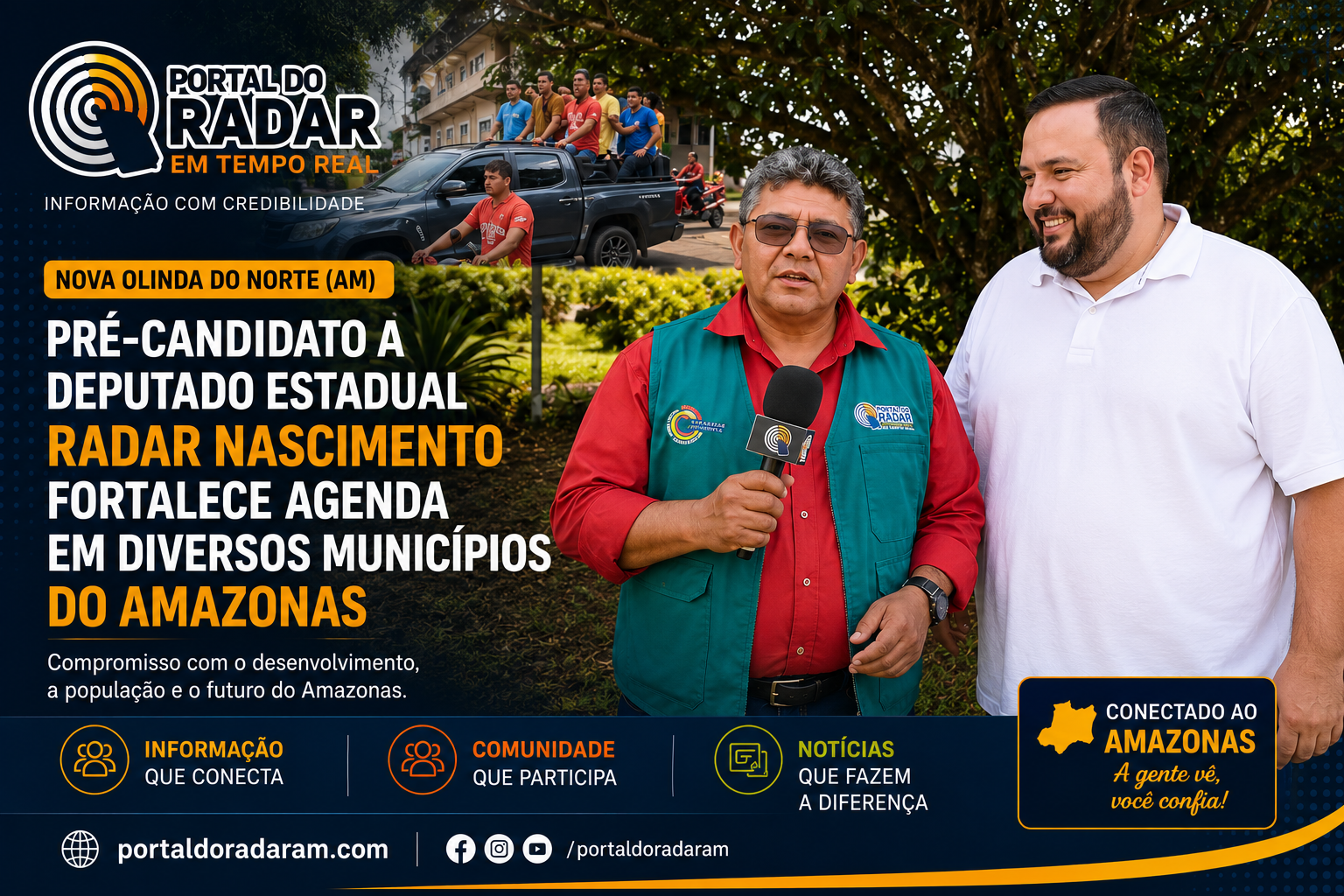 Pré-candidato a deputado estadual, Marcelo Palhano