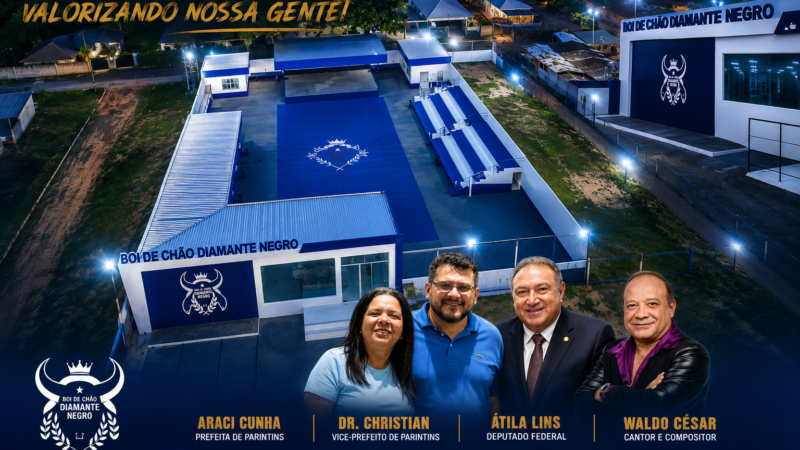 Prefeita Araci Cunha convida população para inauguração do Centro Cultural Boi de Chão Diamante Negro