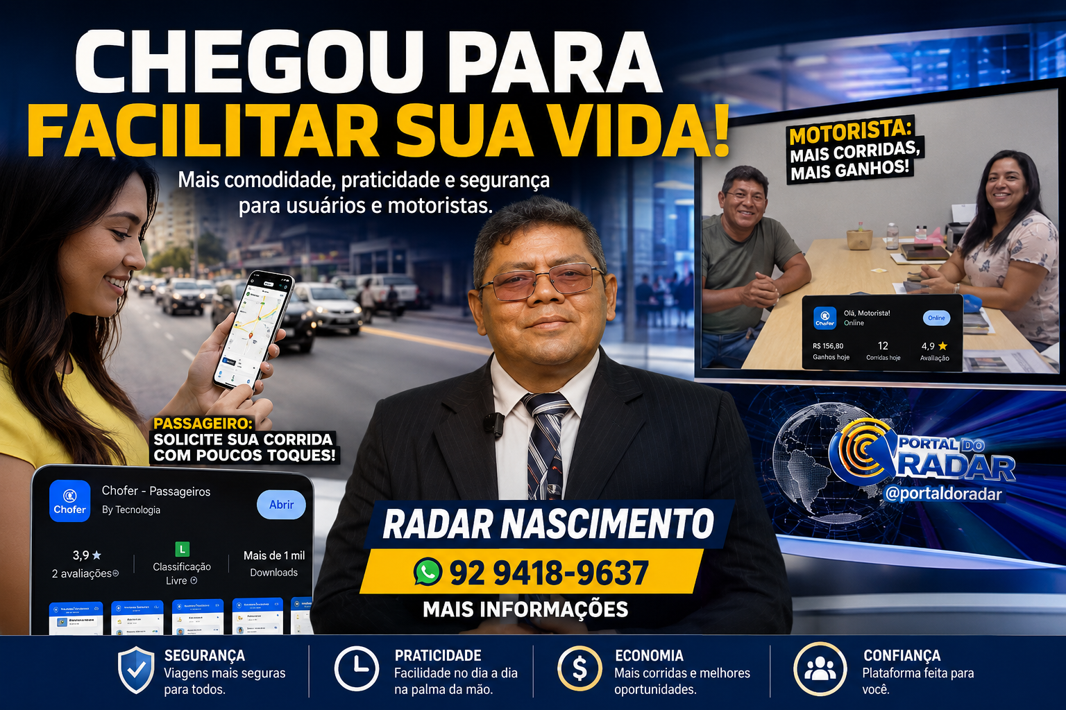 Chofer Passageiro