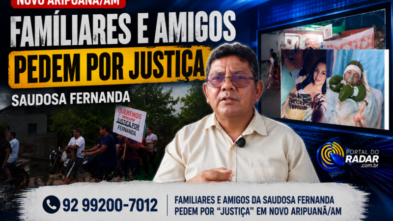 Manifestação em Novo Aripuanã cobra justiça e investigação sobre morte de mulher