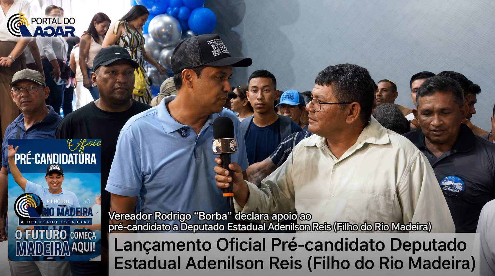 Dr. Adenilson Reis agradece manifestações de apoio e reforça compromisso com o Amazonas