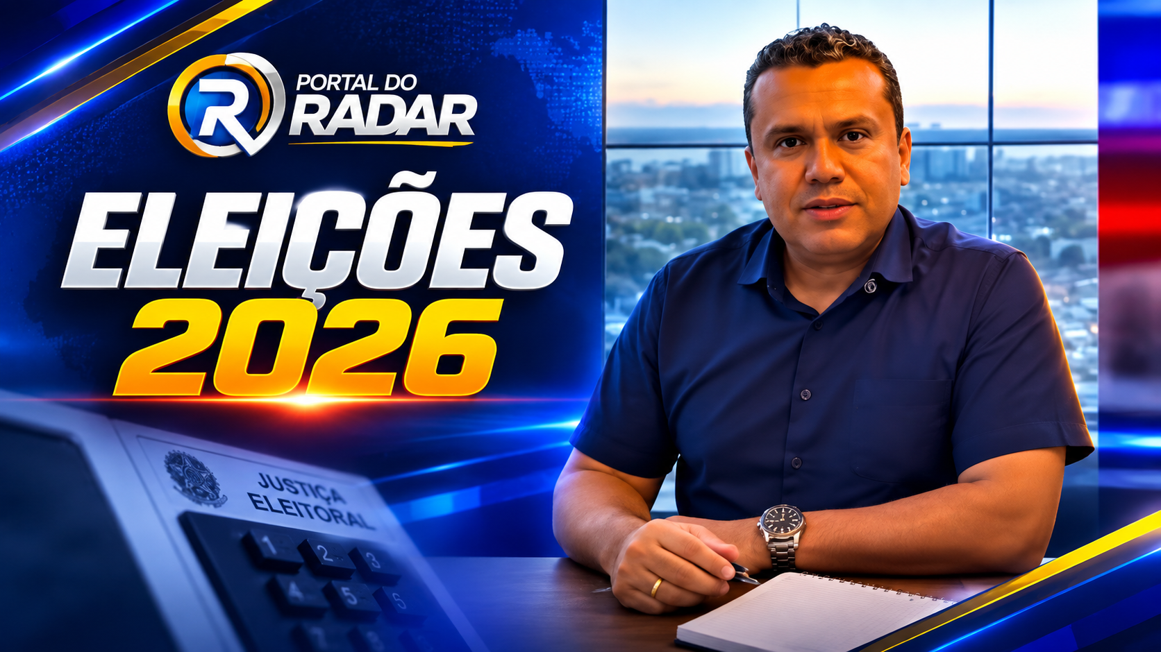 Tiago Falcão destaca experiência e compromisso com o povo do Amazonas