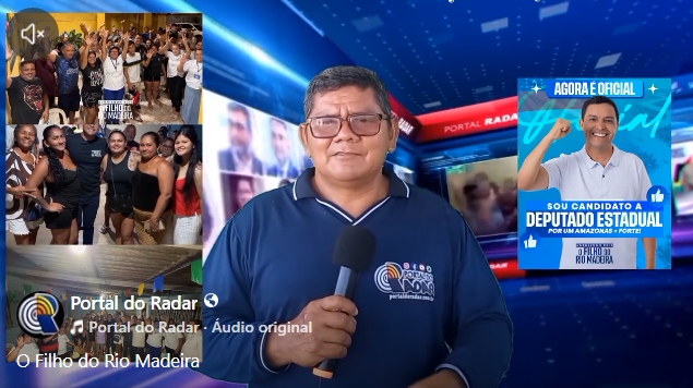 Adenilson Reis, o “Filho do Rio Madeira”, fortalece projeto político rumo à Assembleia Legislativa do Amazonas