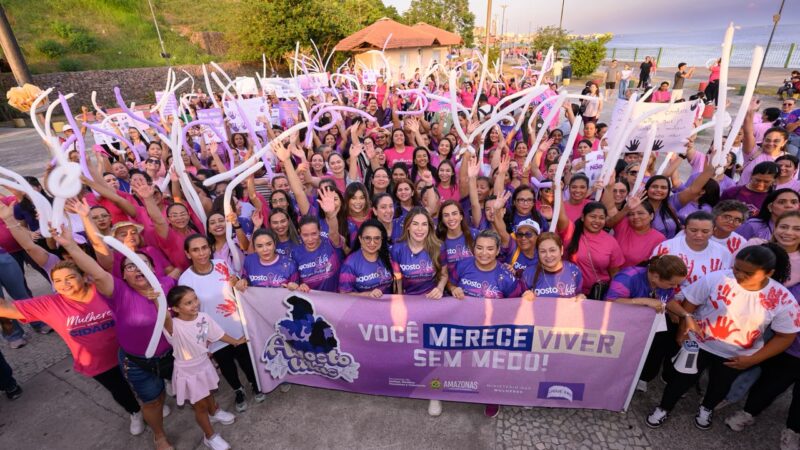 Agosto Lilás é lançado no AM com foco na Lei Maria da Penha
