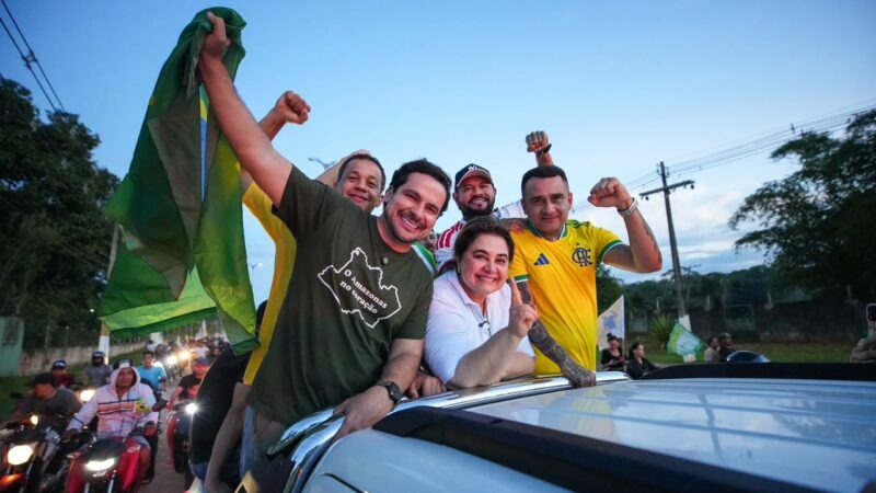 Caravana da Mudança leva Maria do Carmo a Coari com motocarreata e reunião de apoiadores