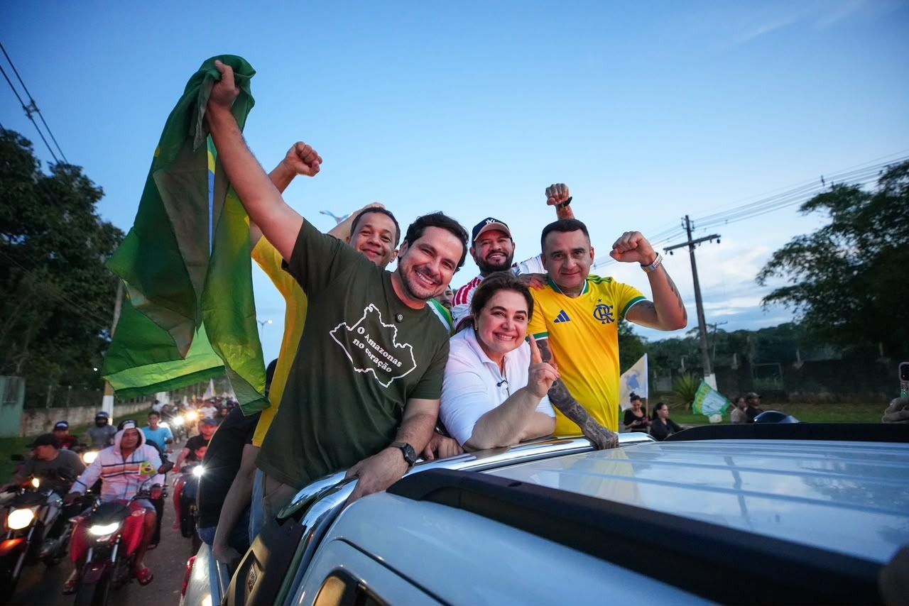 Caravana da Mudança leva Maria do Carmo a Coari com motocarreata e reunião de apoiadores
