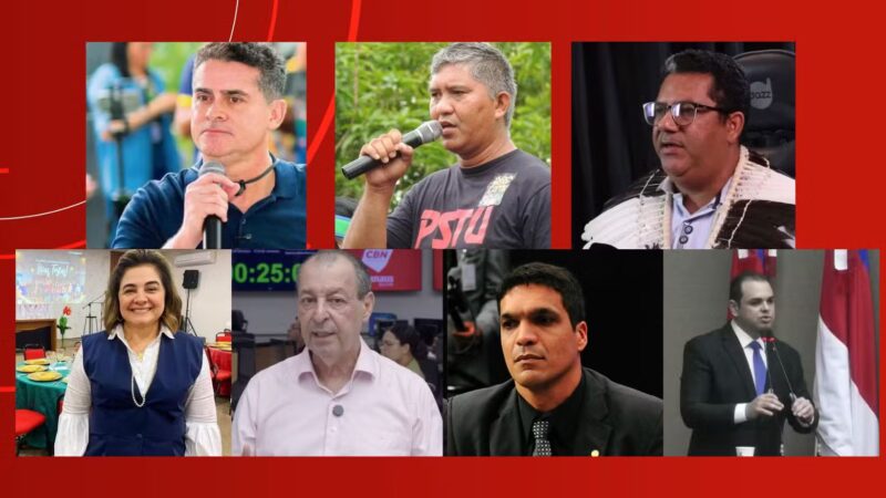 Eleições 2026: conheça os candidatos ao governo do AM