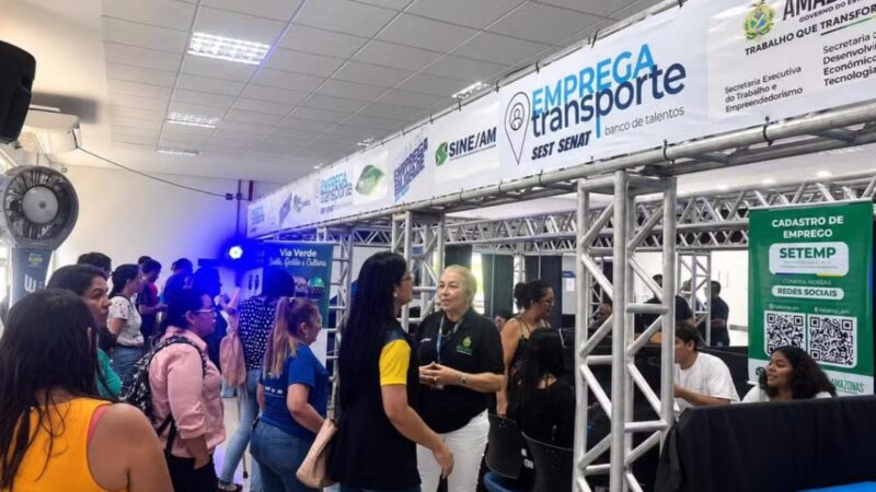 Manaus recebe feira com 730 vagas de emprego em agosto