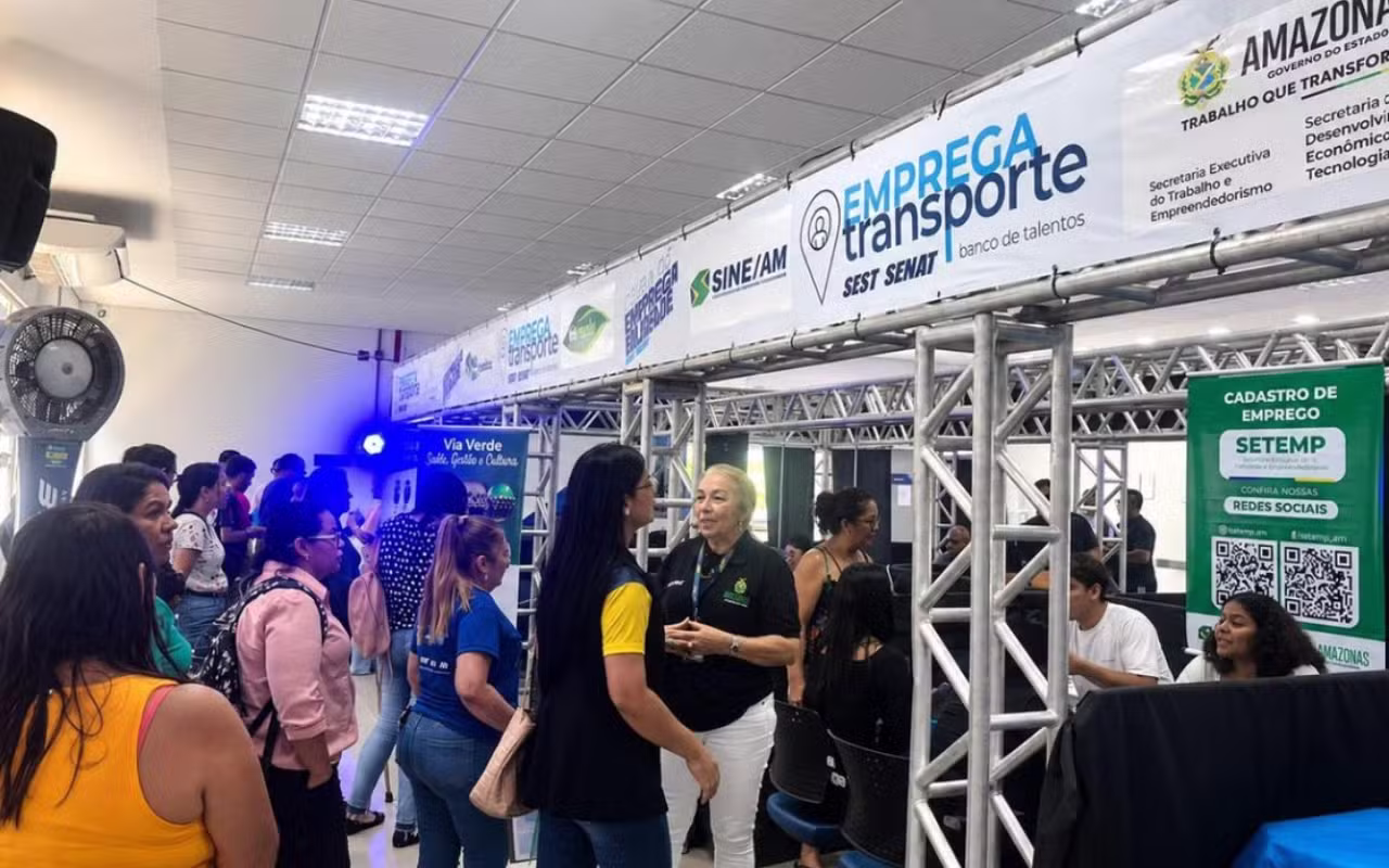 Manaus recebe feira com 730 vagas de emprego em agosto