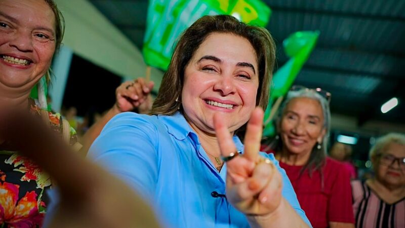 Instituto Viva Voz: Maria do Carmo lidera cenário com apoio dos Bolsonaro no Amazonas